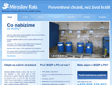 Tablet Screenshot of bozp-a-po.cz